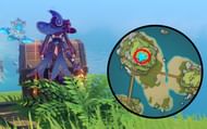 It will be overlooking the southwest here (Image via HoYoverse)